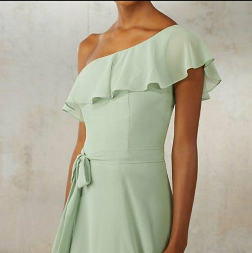 Gone! NWT Green Bridesmaid Dress - Picture 2 of 7